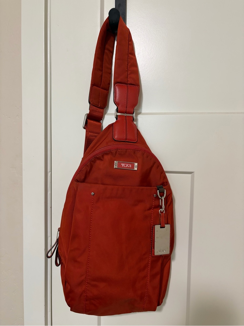 TUMI Voyageur Brive Sling Backpack in Red